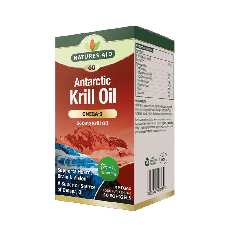 Natures Aid Krill Oil 500mg 60 caps